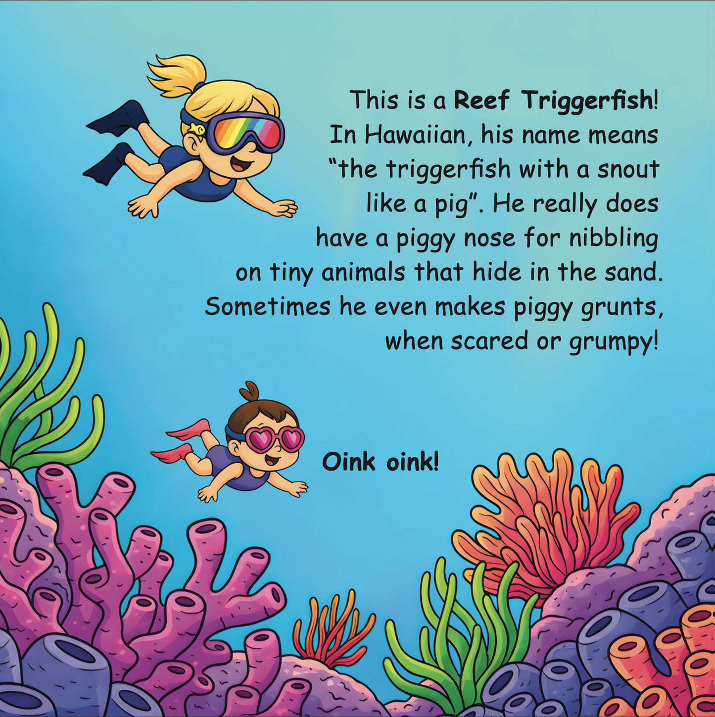Julia & Emi’s Hawaiian Fishy Friends